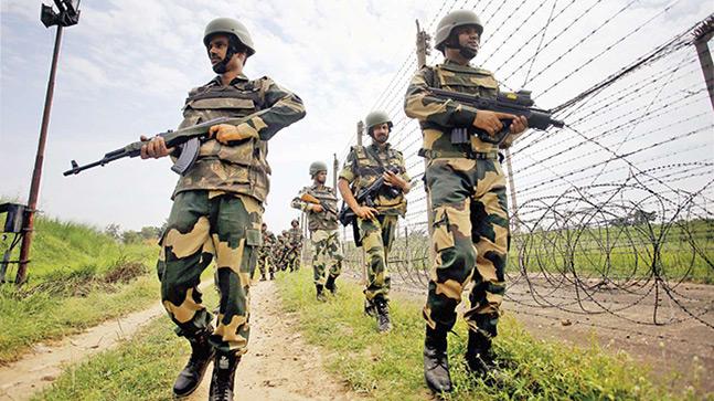 Flying objects seen near international border by BSF troops and  search operation in progress