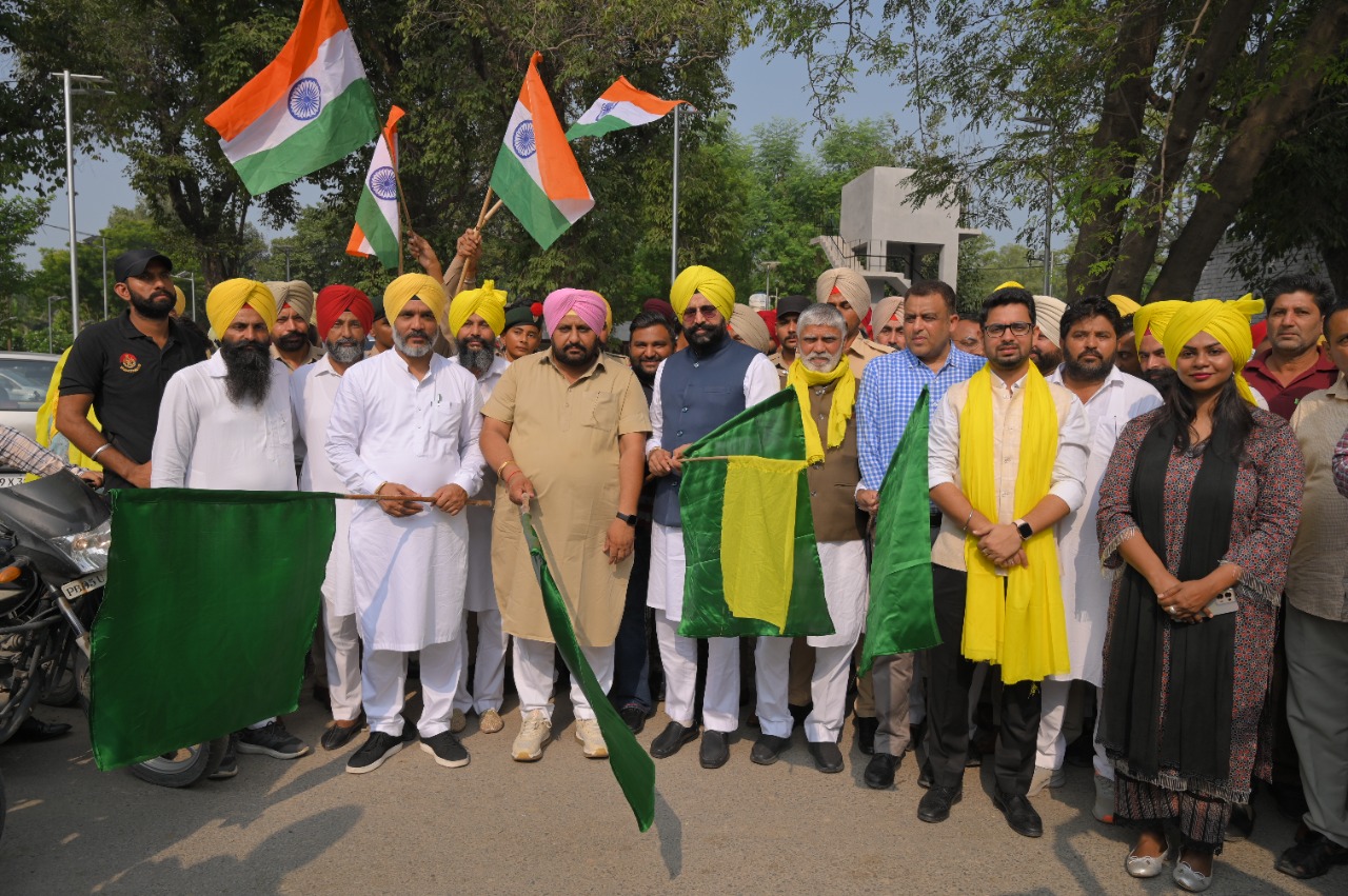 A Massive Rally dedicated to 115″ Birth Anniversary of Shaheed Bhagat Singh organized in Ferozepur