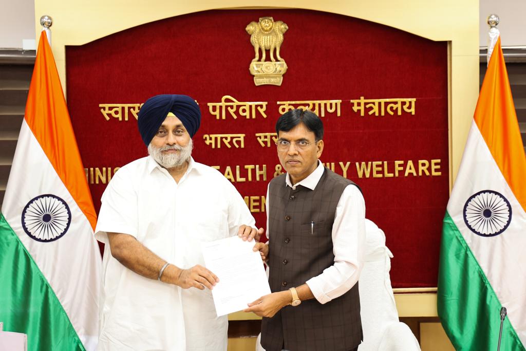 Construction of 100-bed PGI Satellite Centre at Ferozepur to start soon – Sukhbir S Badal