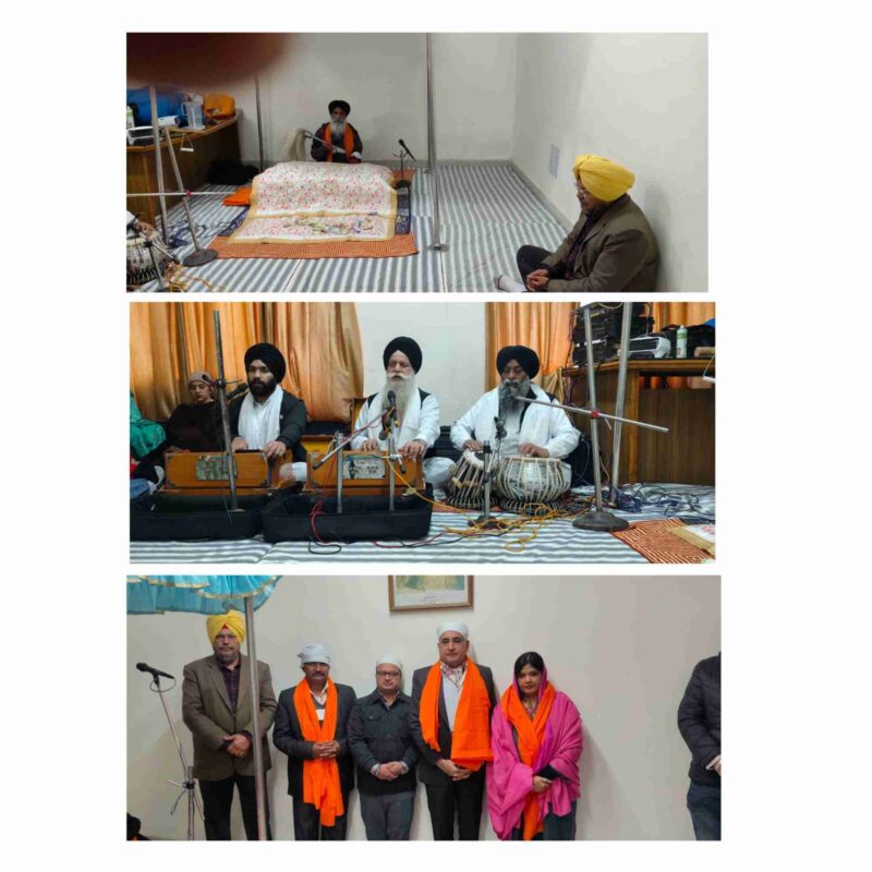 ਦਫ਼ਤਰ ਕਮਿਸ਼ਨਰ, ਫਿਰੋਜ਼ਪੁਰ ਮੰਡਲ, ਫਿਰੋਜ਼ਪੁਰ ਵਿਖੇ ਕਰਵਾਇਆ ਗਿਆ ਸੁਖਮਨੀ ਸਾਹਿਬ ਦਾ ਪਾਠ: