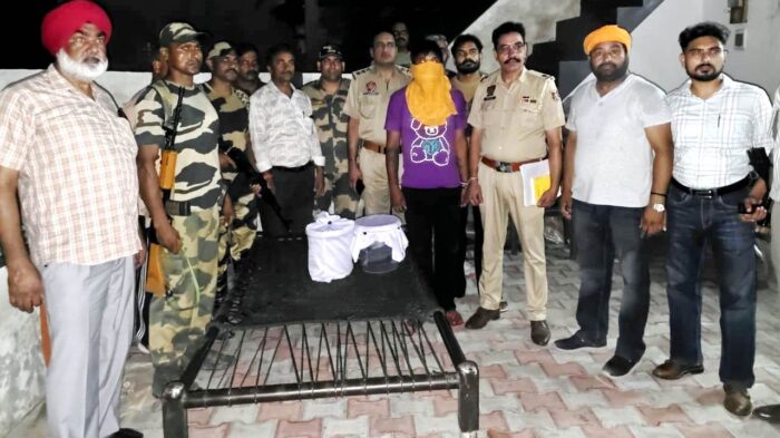ਪਾਕ ਡਰੋਨ ਰਾਹੀਂ ਹੈਰੋਇਨ ਦੀ ਤਸਕਰੀ ਵਾਲਾ ਆਰੋਪੀ ਫੜਿਆ , ਏਐਨਟੀਐਫ ਨੇ ਰੋਕੀ ਨਸ਼ੇ ਦੀ ਵੱਡੀ ਖੇਪ