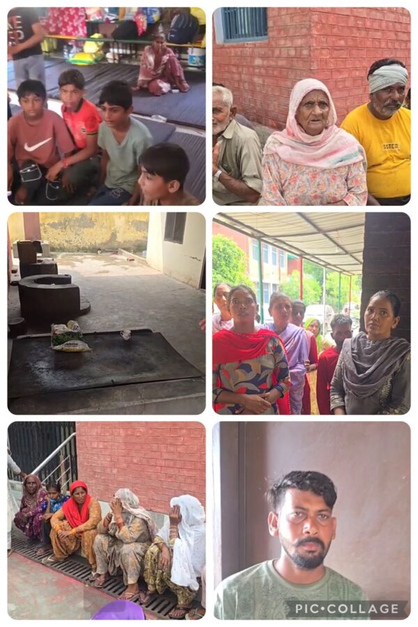 ਫਿਰੋਜ਼ਪੁਰ ਦੇ ਰਾਹਤ ਕੈਂਪਾਂ ‘ਚ ਭੁੱਖ ਨਾਲ ਤੜਫ ਰਹੇ ਹੜ੍ਹ-ਪੀੜਤ — ਪ੍ਰਸ਼ਾਸਨ ਨੇ ਛੱਡਿਆ ਅਧੂਰੇ ਹਾਲ ‘ਚ!