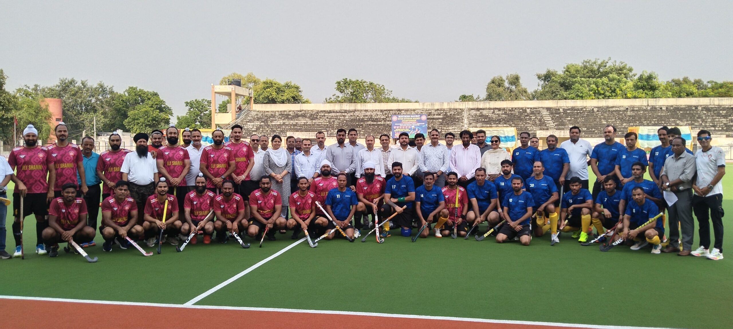 फिरोजपुर मंडल में उत्तर रेलवे इंटर डिविजन हॉकी चैम्पियनशिप का सफल समापन