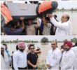 ਸਲਮਾਨ ਖਾਨ ਦੀ ਐਨਜੀਓ ਬੀਂਗ ਹਿਊਮਨ ਵੱਲੋਂ ਭੇਜੀਆਂ ਦੋ ਕਿਸ਼ਤੀਆਂ , -ਆਪ ਦੇ ਦੀਪਕ ਬਾਲੀ ਨੇ ਹੜ੍ਹ ਪ੍ਰਭਾਵਿਤ ਪਿੰਡ  ਦਾ ਕੀਤਾ ਦੌਰਾ