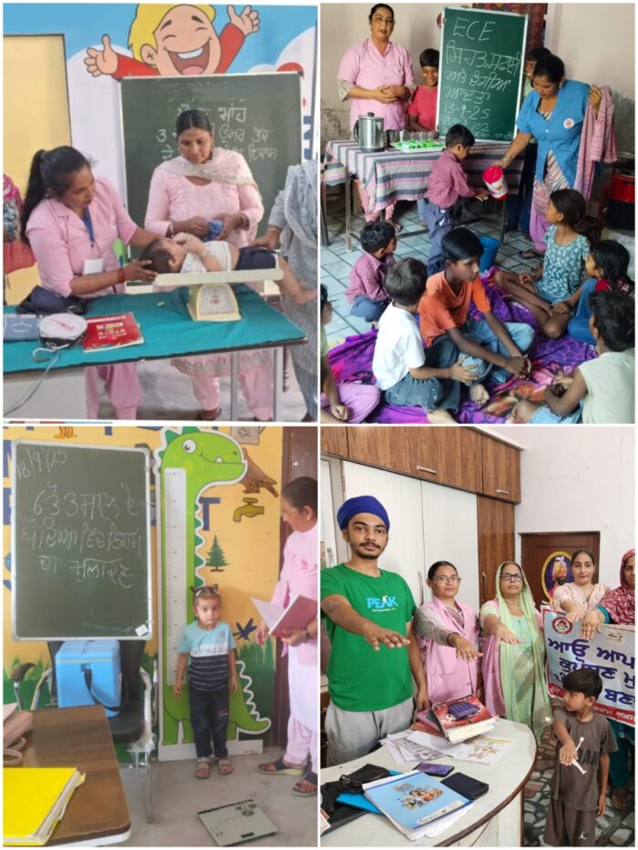ਪੋਸ਼ਣ ਮਾਹ ਤਹਿਤ ਮਨਾਇਆ ਗਿਆ ਪਹਿਲਾ ਹਫਤਾ, ਵੱਖ ਵੱਖ ਗਤੀਵਿਧੀਆਂ ਰਾਹੀਂ ਕਿਸ਼ੋਰੀਆਂ ਅਤੇ ਔਰਤਾਂ ਨੂੰ ਕੀਤਾ ਗਿਆ ਜਾਗਰੂਕ