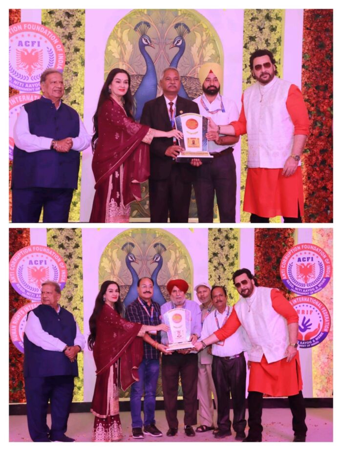 ਗਲੋਬਲ ਵਿਜ਼ਨਰੀ 2047 ਸਮਾਗਮ ‘ਚ ਫਿਰੋਜ਼ਪੁਰ ਦੇ ਐਲਵੀਨ ਭੱਟੀ ਅਤੇ ਨਰਿੰਦਰ ਅਰੋੜਾ ਨੂੰ ਵਿਸ਼ੇਸ਼ ਸਨਮਾਨ