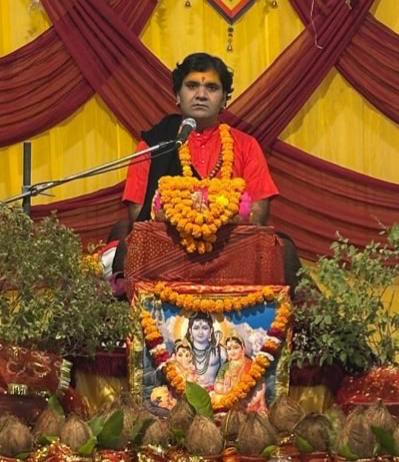 एकता  नगर में शिव पुराण कथा का चौथा दिन में प्रवेश,