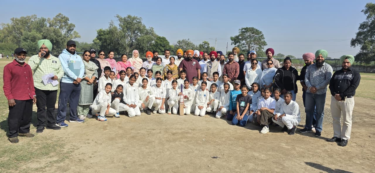 69ਵੀਆਂ ਪੰਜਾਬ ਰਾਜ ਅੰਤਰ ਜ਼ਿਲ੍ਹਾ ਸਕੂਲ ਖੇਡਾਂ ਕ੍ਰਿਕਟ ਲੜਕੀਆਂ ਦੇ ਟੂਰਨਾਮੈਂਟ ਦਾ ਵਿਧਾਇਕ ਭੁੱਲਰ ਵਲੋਂ ਉਦਘਾਟਨ