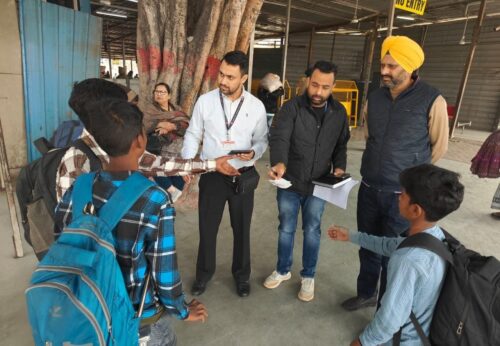 यूटीएस (Unreserved) टिकटों में हेराफेरी रोकने हेतु फिरोजपुर मंडल में सघन टिकट जांच अभियान शुरू