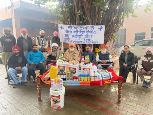 ਪਸ਼ੂ ਪਾਲਣ ਵਿਭਾਗ ਫਿਰੋਜ਼ਪੁਰ ਵੱਲੋ ਸੰਤ ਬਾਬਾ ਕਰਨੈਲ ਸਿੰਘ ਜੀ ਗਊਸ਼ਾਲਾ ਕੋਟਲਾ ਵਿਖੇ ਗਿਆ ਪਸੂ ਭਲਾਈ ਕੈਪ ਆਯੋਜਿਤ