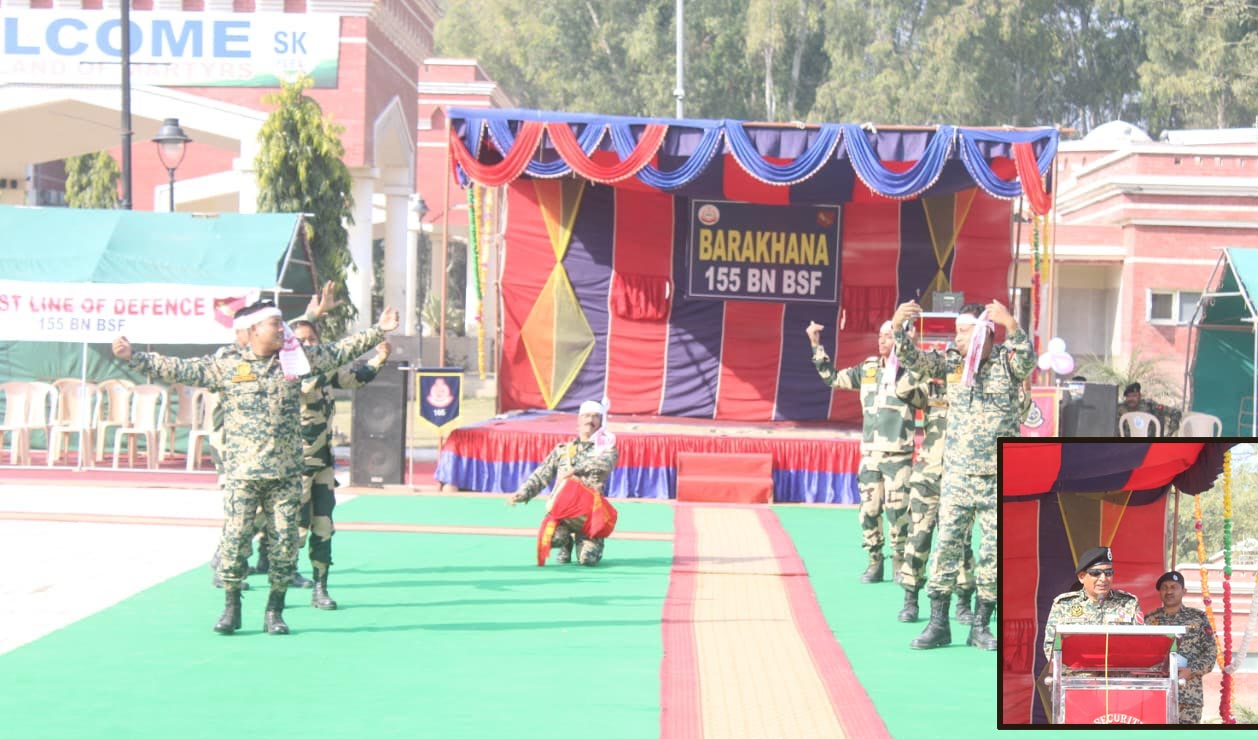 155 ਬਟਾਲੀਅਨ ਵੱਲੋਂ ਜੇਸੀਪੀ ਹੁਸੈਨੀਵਾਲਾ ਵਿੱਚ ਮਨਾਇਆ ਗਿਆ ਸੀਮਾ ਸੁਰੱਖਿਆ ਬਲ ਦਾ 61ਵਾਂ ਸਥਾਪਨਾ ਦਿਵਸ