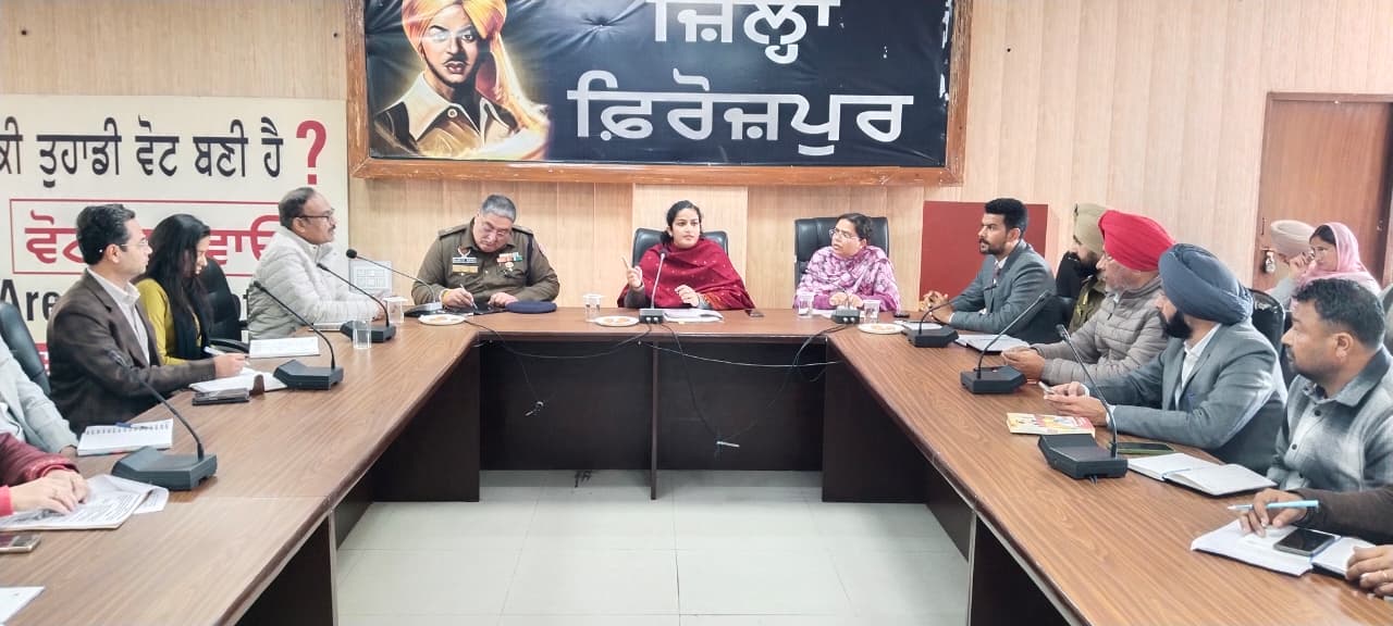 ਨਸ਼ਿਆਂ ਵਿਰੁੱਧ ਪੈਦਲ ਯਾਤਰਾ’ ਦੀਆਂ ਅਗਾਊਂ ਤਿਆਰੀਆਂ ਸਬੰਧੀ ਡਿਪਟੀ ਕਮਿਸ਼ਨਰ ਵੱਲੋਂ ਅਧਿਕਾਰੀਆਂ ਨਾਲ ਮੀਟਿੰਗ