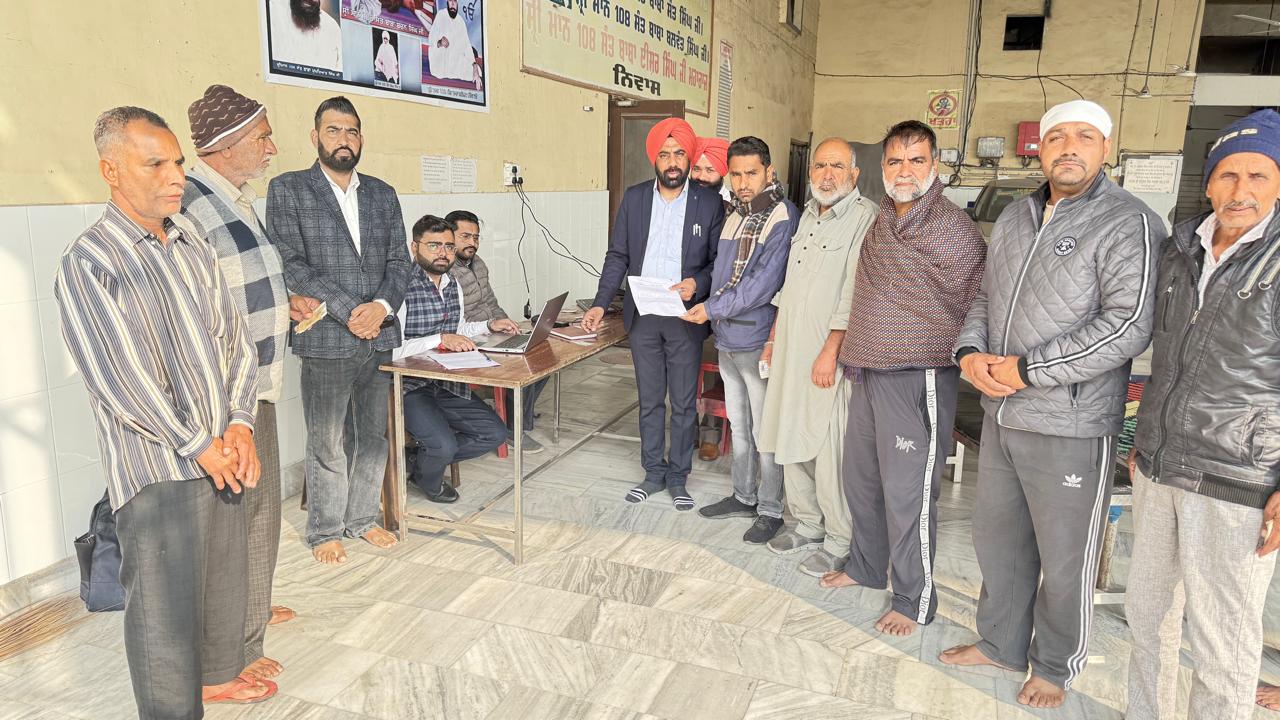 ਸਿਹਤ ਬੀਮਾ ਕਾਰਡ, ਕੋਈ ਵੀ ਇਲਾਜ ਤੋਂ ਵਾਂਝਾ ਨਹੀਂ ਰਹੇਗਾ : ਮਲਕੀਤ ਸਿੰਘ ਥਿੰਦ