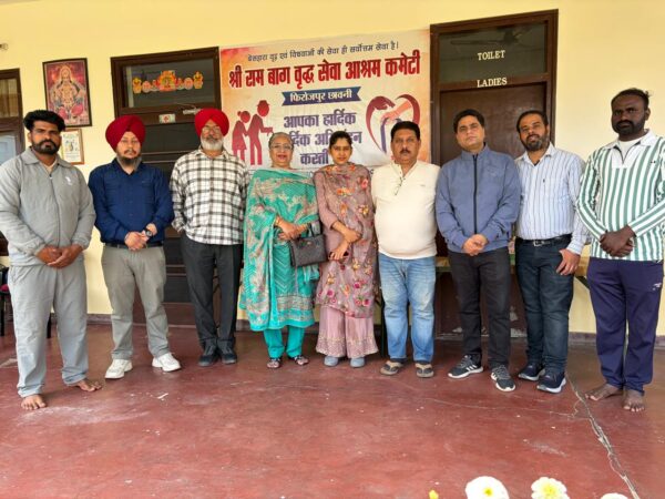 ਬਜ਼ੁਰਗਾਂ ਦੀ ਸਿਹਤ ਸੰਭਾਲ ਲਈ ਸ੍ਰੀ ਰਾਮ ਬਾਗ ਬਿਰਧ ਆਸ਼ਰਮ ਵਿਖੇ ਯੋਗਾ ਕੈਂਪ ਸਫਲਤਾਪੂਰਵਕ ਸਮਾਪਤ