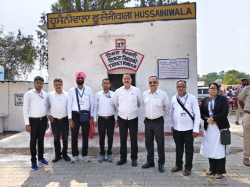 शहीदी मेला–हुसैनीवाला के अवसर पर रेलवे द्वारा विशेष प्रबंध