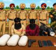 ਡਰੋਨ ਰਾਹੀਂ ਤਸਕਰੀ ਅਤੇ ਹੈਰੋਇਨ ਸਮੇਤ ਹਥਿਆਰ ਬਰਾਮਦ – ਪੁਲਿਸ ਅਤੇ ਬੀਐਸਐਫ ਦੀ ਸਾਂਝੀ ਕਾਰਵਾਈ