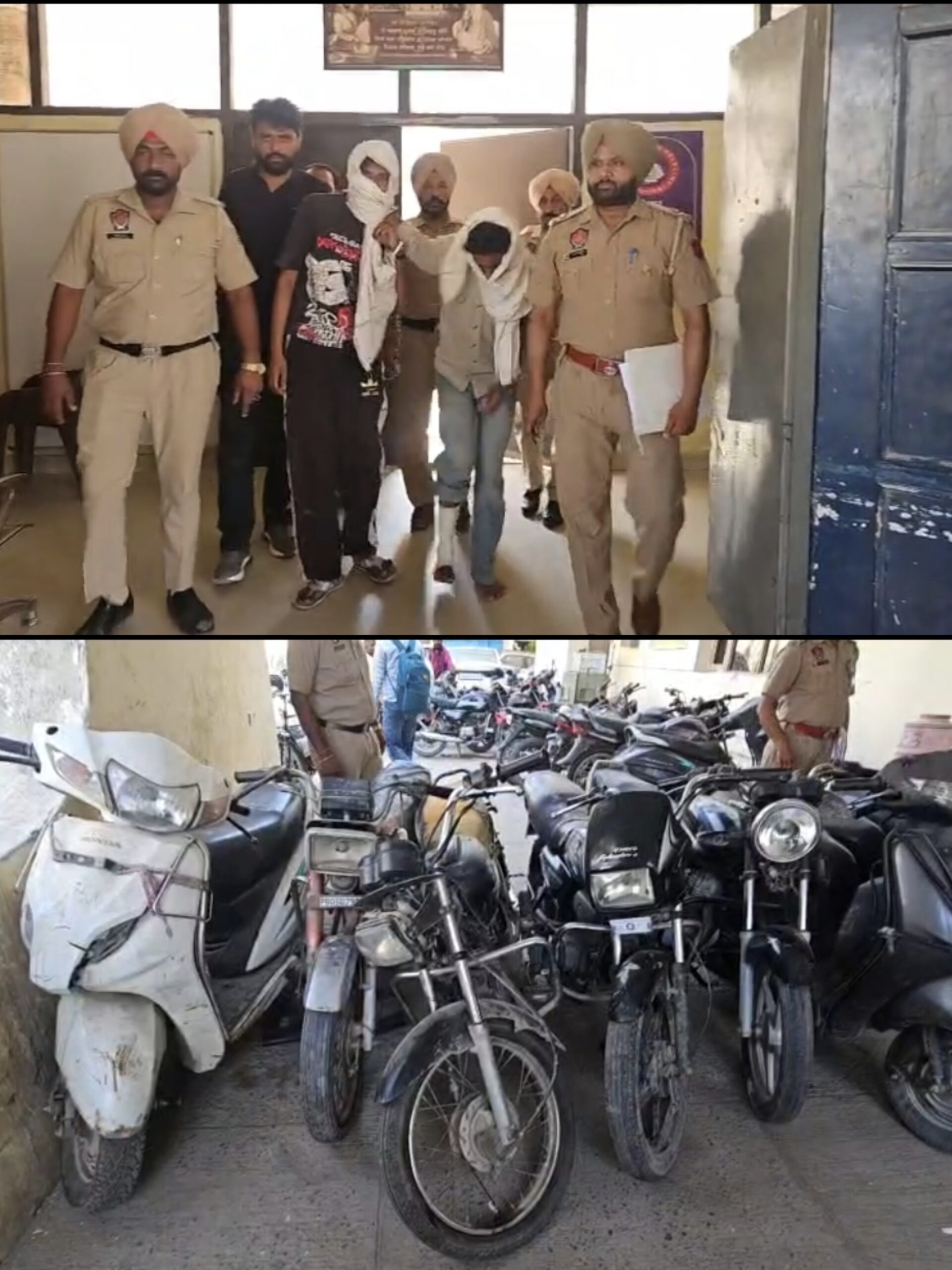 ਫਿਰੋਜ਼ਪੁਰ ਵਿੱਚ ਲੁੱਟ-ਖੋਹ ਅਤੇ ਚੋਰੀ ਕਰਨ ਵਾਲੇ 2 ਆਰੋਪੀ ਸਮਾਨ ਸਮੇਤ ਗਿਰਫਤਾਰ