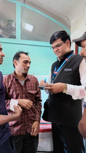 अप्रैल माह में टिकट चेकिंग द्वारा ₹03.75 करोड़ राजस्व अर्जित किया गया।
