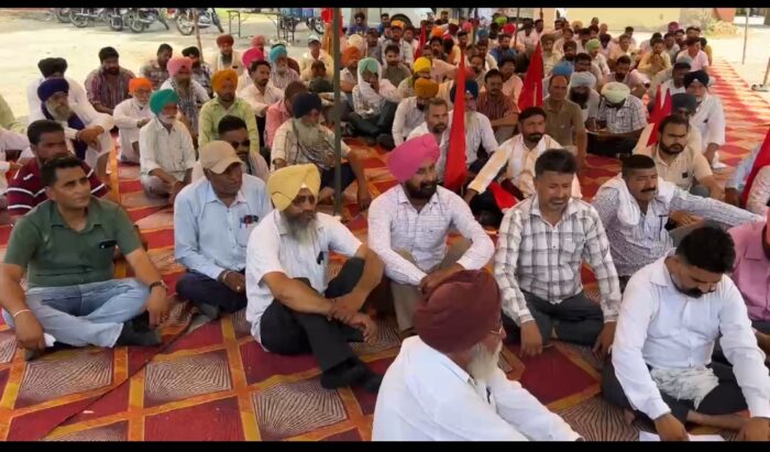 ਫਿਰੋਜ਼ਪੁਰ ਵਿੱਚ ਟੈਕਨੀਕਲ ਸਰਵਿਸਿਜ਼ ਯੂਨੀਅਨ ਵੱਲੋਂ ਮੰਗਾਂ ਨੂੰ ਲੈ ਕੇ ਰੋਸ ਪ੍ਰਦਰਸ਼ਨ
