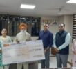 सड़क दुर्घटना के दौरान ऑफ ड्यूटी दिवंगत रेल कर्मचारी के परिजनों को मिली 40 लाख रुपये की बीमा राशि।