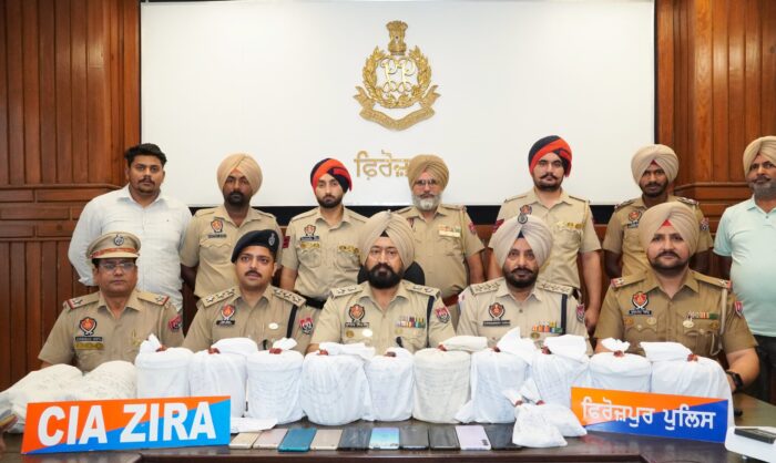 ਹੈਰੋਇਨ, ਹਥਿਆਰ ਅਤੇ ਡਰੱਗ ਮਨੀ ਸਮੇਤ ਵੱਡੀ ਬਰਾਮਦਗੀ, 8 ਆਰੋਪੀ ਗ੍ਰਿਫ਼ਤਾਰ