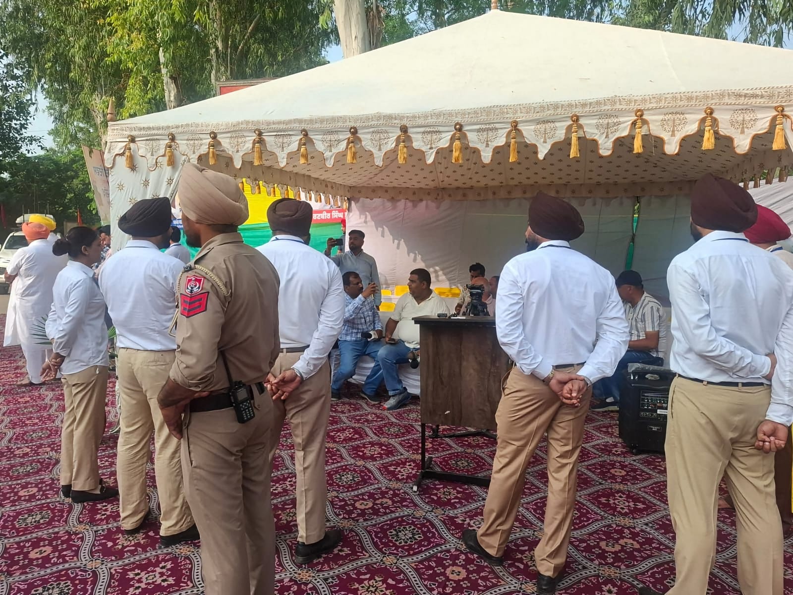 ਫਿਰੋਜ਼ਪੁਰ ਵਿੱਚ CM ਭਗਵੰਤ ਮਾਨ ਦੇ ਪ੍ਰੋਗਰਾਮ ਦੌਰਾਨ ਪੱਤਰਕਾਰਾਂ ਵੱਲੋਂ ਕਵਰੇਜ ਦਾ ਬਾਈਕਾਟ