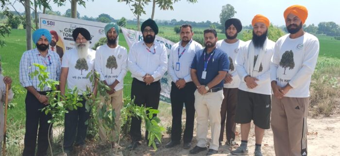 Tree Man Prof. कुलजीत सिंह और उनकी KGS Team Foundation एवं SBI की संयुक्त पहल से फिरोजपुर शहर में हरियाली का विस्तार