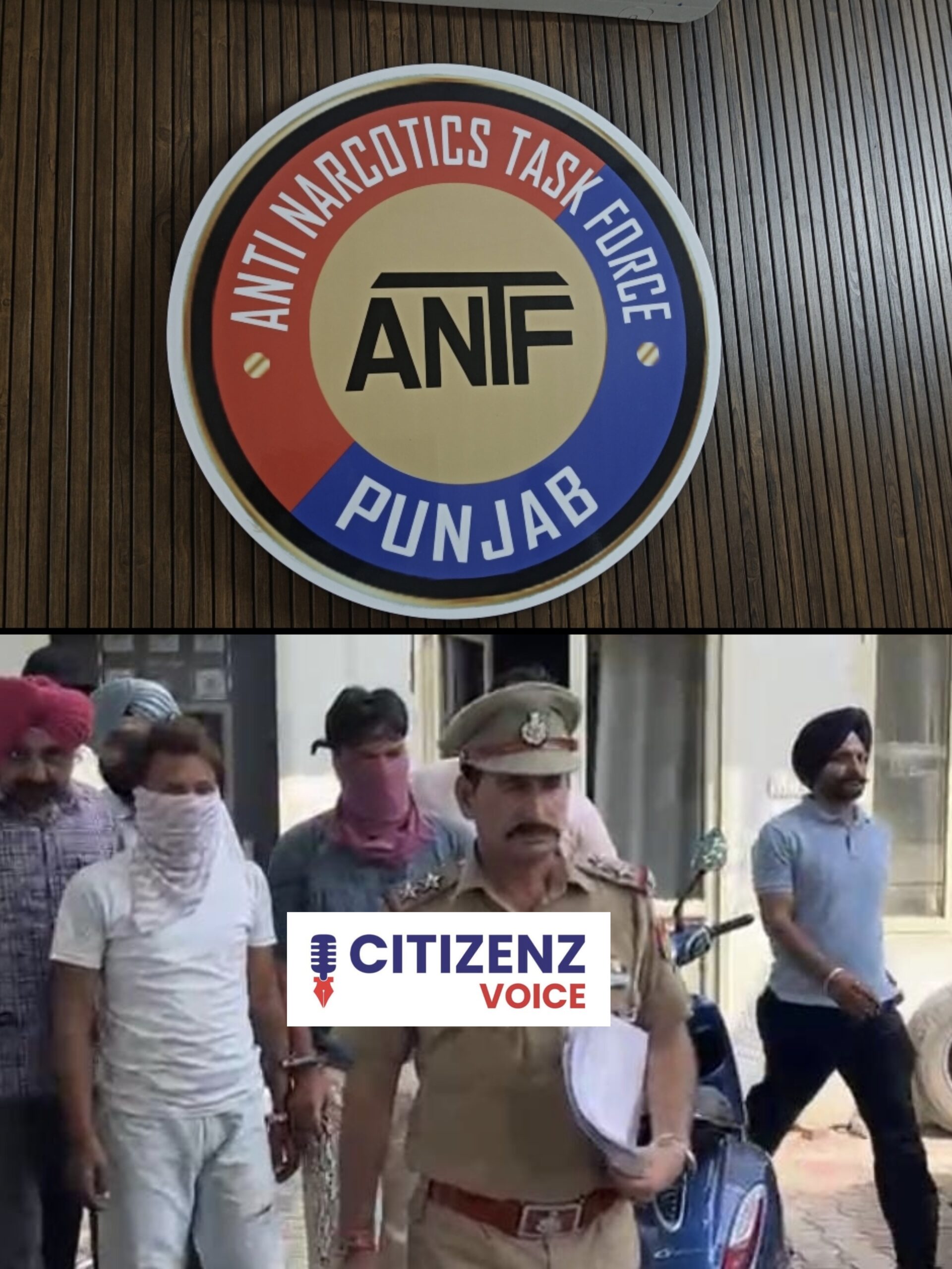 ਫਿਰੋਜ਼ਪੁਰ ਵਿੱਚ ਨਸ਼ਿਆਂ ਖ਼ਿਲਾਫ਼ ANTF ਦੀ ਵੱਡੀ ਕਾਰਵਾਈ, 4 ਕਥਿਤ ਨਸ਼ਾ ਤਸਕਰ ਗ੍ਰਿਫ਼ਤਾਰ